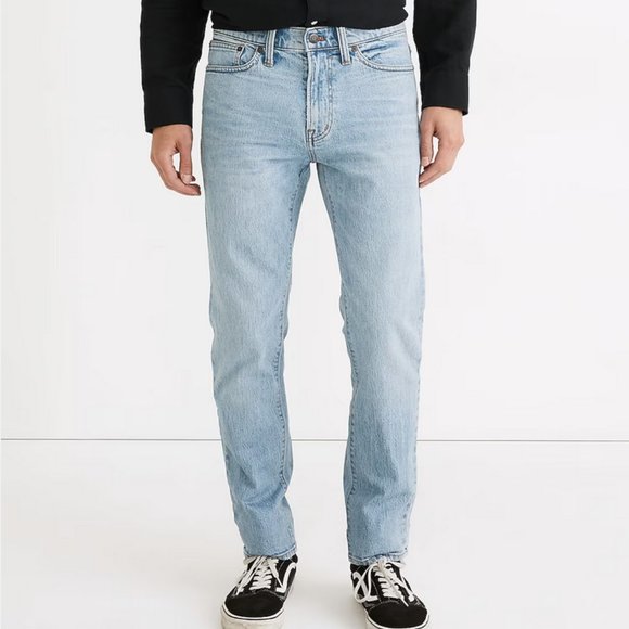 Madewell Men's Athletic Slim Jeans Becklow Wash Stretch Denim Jean sz 32 x 29 - Picture 1 of 12